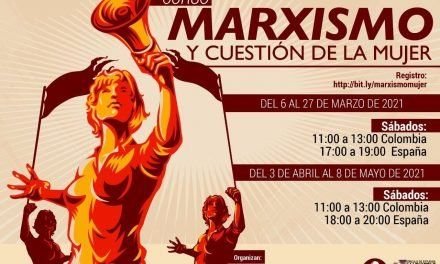 Entrevista/ Nuevo curso online: Marxismo y Cuestión de la Mujer