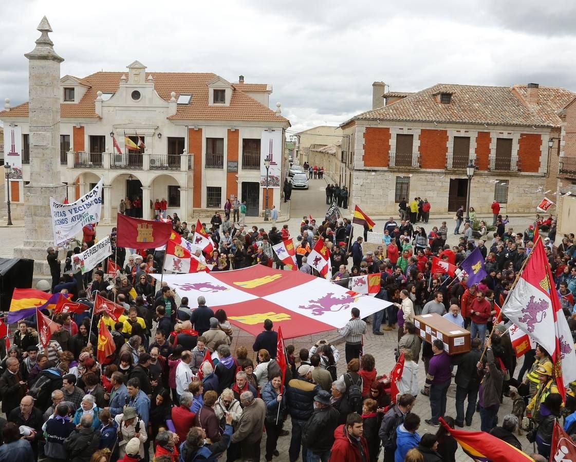 villalar . dia de la comunidad de castilla y leon . gvillamil