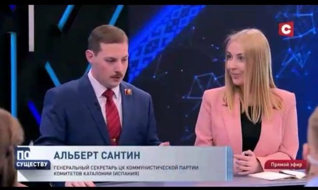 Análisis de la situación en Europa en la televisión estatal de Bielorrusia