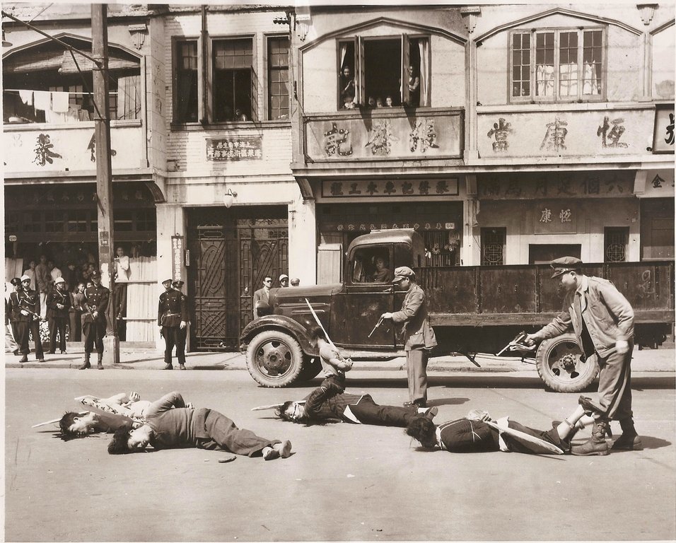 Imagen2. represión shangai