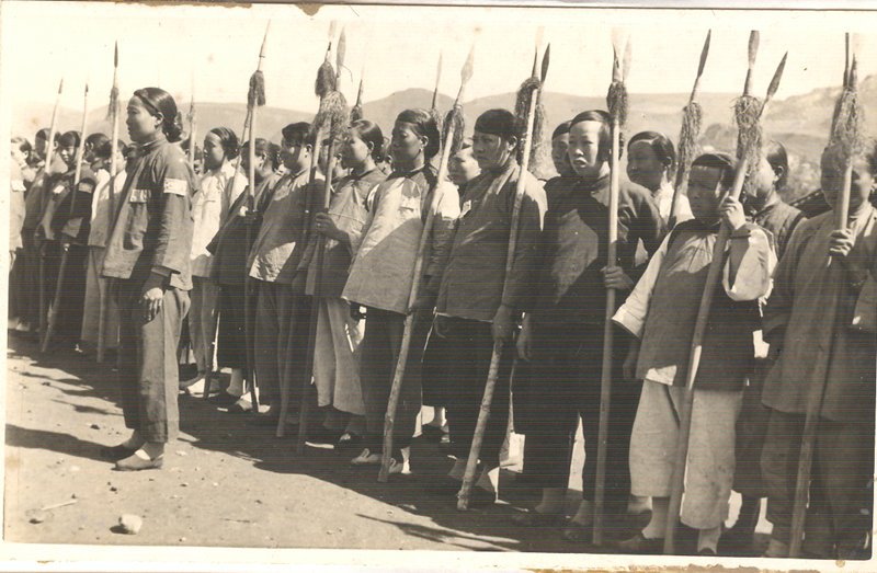 Imagen4. chinese-communist-womens-militia-in-yanan-1938