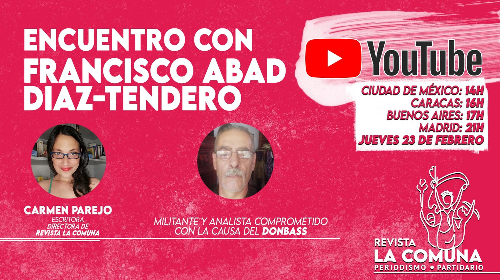 Directo Youtube Francisco Abad