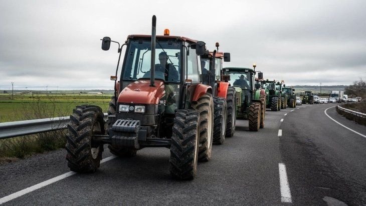 Acerca de las tractoradas agrícolas españolas