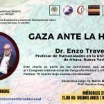 Enzo Traverso y Martín Martinelli presentan el libro “Gaza ante la Historia”