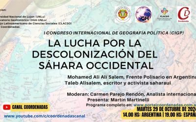Coloquio: La lucha por la descolonización del Sáhara Occidental